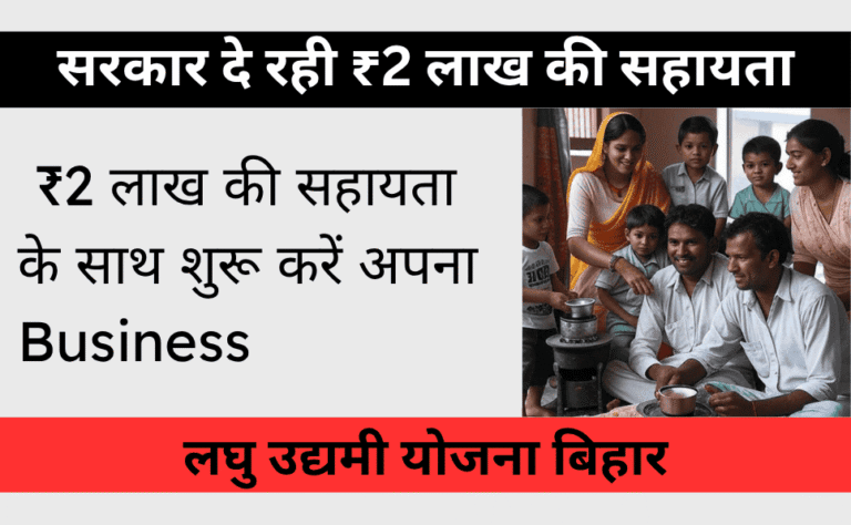Laghu Udyami Yojana Bihar 2025